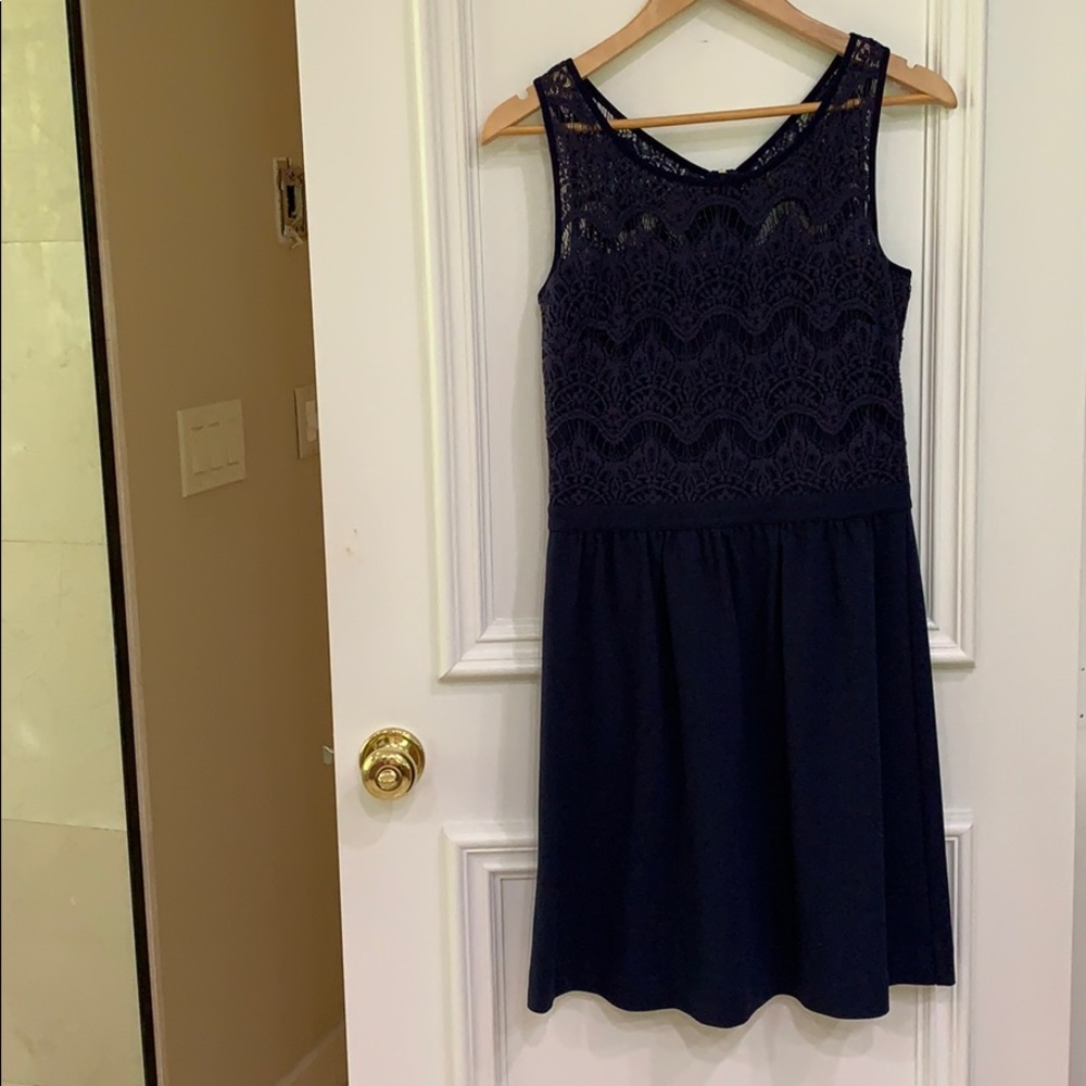 Navy Lilly Pulitzer dress, size M